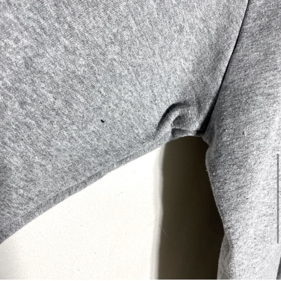Gildan Heavy Blend Classic Grey Boyfriend Zip Hoodie L - Picture 8 of 14